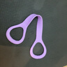 8字拉力器瑜伽带家用健美背弹力带开肩拉筋开背拉伸神器 紫色1条 实拍图