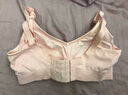 嫚熙（EMXEE）哺乳内衣孕妇文胸喂奶前开扣聚拢有型怀孕期胸罩 【蜜桃粉】经典聚拢款聚拢防下垂 XL 实拍图