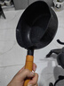 天喜（TIANXI）天喜雪平锅汤锅家用泡面锅炖锅麦饭石不粘锅汤桶煮粥蒸煮奶锅小锅 18CM小号-无盖+清洁刷 18cm 实拍图