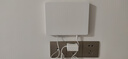 中兴（ZTE）【晴天墙面路由器】AX3000满血WiFi6自研双核芯品质家居别墅ap 主路由Mesh3000M无线速率千兆网口 实拍图