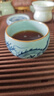 MULTIPOTENT主人杯功夫茶具仿古青花陶瓷品茗杯茶杯青花海浪龙杯 实拍图
