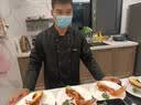 丽都依臣厨师工作服 白色长袖秋款厨师服单上衣酒店食堂餐饮厨师工作服男女吸汗透气 实拍图