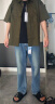 森马（Semir）张新成同款丨森柔牛仔牛仔裤男夏季直筒男裤宽松裤子109324124103 实拍图