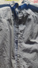 百搭纯棉衬衫翻领长袖宽松女装上衣休闲衬衣女夏衣服新款 蓝色 L 实拍图