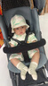 babylove婴儿连体衣夏季竹棉山茶纱布和尚服新生儿宝宝衣服薄款透气哈衣 实拍图