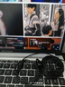 品士【京配免邮/柏林之音】电脑耳机带麦克风入耳式usb接口台式机笔记本英语考试直播K歌游戏连麦语音 2.5米语音通话【黑色】USB头 实拍图