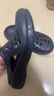 迪卡侬游泳男士凉鞋沙滩拖鞋洞洞鞋外穿NABD2028000深蓝色网格款42码 实拍图