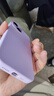 W&P适用苹果14手机壳iPhone14保护套全包防摔液态硅胶软壳高级感简约商务男女款浅紫色wp 实拍图