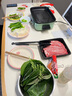 德穆清原切牛肉卷雪花牛肉片肥牛卷生鲜清真新鲜牛肉薄切烧烤火锅食材 上脑肉片(2盒共1kg） 实拍图
