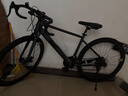 Jeep吉普公路自行车碟刹变速自行车男女学生公路车竞技代步车-RS730 RS730-公路把-高级灰-铝合金 M码（适合身高165-185CM） 24速-休闲运动(基础款) 实拍图
