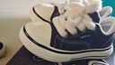 OLD ORDER-帆布鞋Canvas-二次元黑 Cartoon Black 黑色大头鞋男女 次元黑 35 实拍图