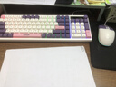 方正有线键盘鼠标套装机械手感游戏电竞办公低音键盘舒适手感一体机台式电脑笔记本通用 KM650【淡紫】 实拍图