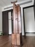 唯博思 穿衣镜全身落地镜家用卧室实木挂衣架轻奢可旋转带抽屉一体试衣镜子  B15款胡桃色_带滚轮 实拍图