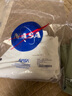 NASA GISS官方潮牌联名t恤男夏季宽松休闲圆领百搭印花五分短袖 白色 XL  实拍图