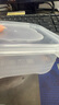 【冰箱神器】保鲜盒食品级冷冻收纳盒微波炉饭盒学生便当盒餐盒 可冷冻收纳盒 6个装 350ml 实拍图