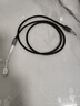 秋叶原（CHOSEAL）3.5mm音频线 镀银铜线芯hifi音质 车载AUX公对公线 手机平板笔记本耳机 1米 QS3545T1 实拍图