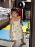 babylove女宝宝包屁衣连衣裙夏季甜美包屁裙婴儿吊带爬服三角哈衣外出服 晒单实拍图