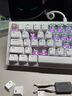 IQUNIX EZ60 EZ63旗舰电竞磁轴键盘铝合金CNC磁玉轴无畏契约铝厂 EZ63-精灵白 磁玉Pro轴 实拍图