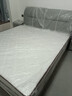 芝木轩床 双人床真皮床主卧 现代简约实木皮艺卧室家具 床+床头柜*2+A08乳胶床垫 1.8m*2.0m框架常规床 无三抽 实拍图