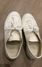 MUJI男女通用不易疲劳不易沾水运动鞋无性别男款女款小白鞋帆布鞋 米白色 40 /250mm（尺码偏大拍小一码） 实拍图