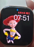 Apple/苹果 Watch Series 10 智能手表GPS款46毫米玫瑰金色铝金属表壳淡桃粉色运动型表带M/L MX2A3CH/B 实拍图
