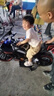 钻诗大号儿童电动摩托车可坐大人3-10岁男女小孩宝充电两轮双人玩具车 巅峰至尊软轮款+超威12V14A电瓶 实拍图