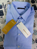 罗蒙（ROMON）商务短袖衬衫男士半袖上衣夏季中青年休闲纯色工装职业白衬衣男装 蓝【单件装】 41 建议拍大一码 实拍图