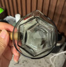 onlycook刻度咖啡奶杯 小奶盅 玻璃杯带刻度意式浓缩萃取量杯 120ml六边形 实拍图