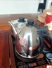 金灶H-K9全自动底部上水电热水壶茶台烧水壶电茶炉静音底座原厂配件 H-K9亮银色整套【20x37cm】 0.9L 实拍图