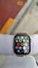 Apple/苹果 Watch Series 10智能手表蜂窝款46毫米玫瑰金色铝金属表壳淡桃粉色运动型表带S/M MWYM3CH/B 实拍图