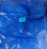 海斯迪克 HKY-71 多用途清洁抹布 擦玻璃搞卫生厨房地板洗车毛巾 酒店物业清洁抹布30×60cm 蓝色（10条） 实拍图