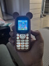 皓轩迷你学生手机戒网瘾机男女款全网通儿童初高中生只接打电话老人机 熊掌棕【手机壳/挂线】 移动4G 【32GB内存】 实拍图