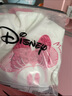 迪士尼（DISNEY）女童儿中大童插肩长袖T恤圆领舒弹柔打底上衣25春DB431AE09粉150 实拍图