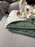 威尔贝鲁（WELLBER）婴儿豆豆被幼儿园被子儿童毛毯秋冬宝宝毯子加厚棉 熊猫110*140cm 实拍图