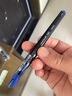 uni三菱 uni-ball AIR黑科技蓝色中性笔高颜值0.5蓝笔签字笔商务直液式学生水笔水性笔 UBA-188M 1支 实拍图