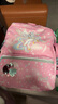 Gmt for kids小学生书包儿童超轻护脊大容量抗菌礼物1-4年级女粉羽独角兽Light 实拍图