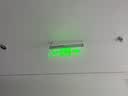 趣行消防应急透明标志灯 LED水晶吊牌钢化玻璃安全出口疏散指示牌单向 实拍图