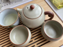 容山堂官窑彩绘茶杯大小号可养开片主人杯单个杯盏品茗杯功夫茶具 官窑茶杯-事事如意 实拍图
