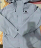 骆驼（CAMEL）【迪丽热巴同款】凯甲ICON冲锋衣女三合一羽绒服登山服 冰激凌蓝，女，A25CAFO289 抓绒内胆 M 实拍图