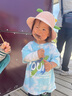 班尼路（Baleno）童装男童短袖T恤夏季中大童时髦扎染半袖衣服儿童百搭夏装上衣 实拍图