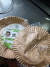 空气炸锅专用纸盘家用吸油纸垫食物烤箱烘焙硅油纸锡纸烧烤工具盘 空气炸锅纸100只装 实拍图