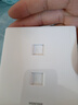 鸿雁开关插座面板超薄无边框大板钢架结构86型E3白色电脑插座 实拍图