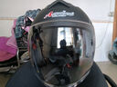 Andes HELMET3c认证电动摩托车头盔男四季女士夏季头盔安全帽四季通用夏天半盔 哑黑机甲款【3C秋冬款】 均码 实拍图