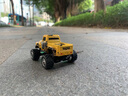 XPOVOS遥控车迷你遥控车1:64仿真越野皮卡车合金收藏男生礼物 迷你遥控车-黄色闪电 实拍图