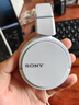 索尼（SONY） MDR-ZX110AP 耳机头戴式有线有麦电脑笔记本手机适用办公学生网课学习 白色 实拍图