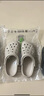 卡骆驰crocs洞洞鞋贝雅男鞋女鞋轻便耐磨一脚蹬拖鞋休闲鞋|10126 卵石色-2V3 43 (270mm) 实拍图