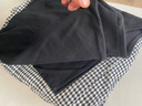 MUJI女式凉感防紫外线蝙蝠袖T恤 短袖上衣打底衫女款防晒 黑色 M (160/84A) 实拍图