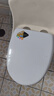 BSITN缓降马桶盖加厚u型坐便器盖子通用马桶圈配件快拆家用马桶圈B9062 实拍图