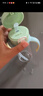WOIBABY适配贝亲直饮吸管奶瓶配件学饮吸管水杯盖宽口径手柄三代通用 绿色（12个月+）吸管弹力杯盖+手提绳+替换嘴 实拍图