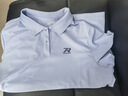 361°运动翻领t恤2025年春夏季新款休闲透气短袖情侣POLO衫开学季 【女款】凝雾蓝 3XL 实拍图